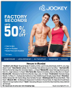 Jockey Factory Seconds - Upto 50% Off